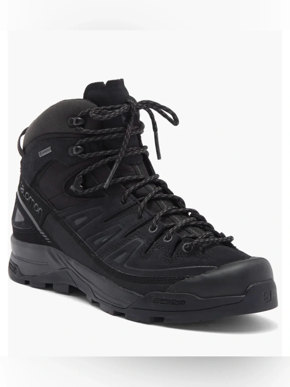 Salomon X-Alp Gore-Tex Waterproof High Top Sneaker in Black Size 7‎